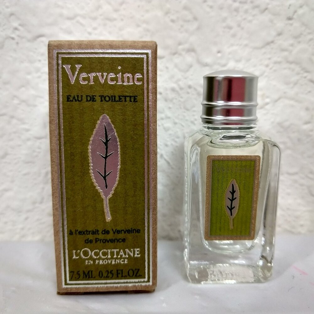 L'Occitane Verbena Toilette Perfume 7.5ML Travel Size NIB